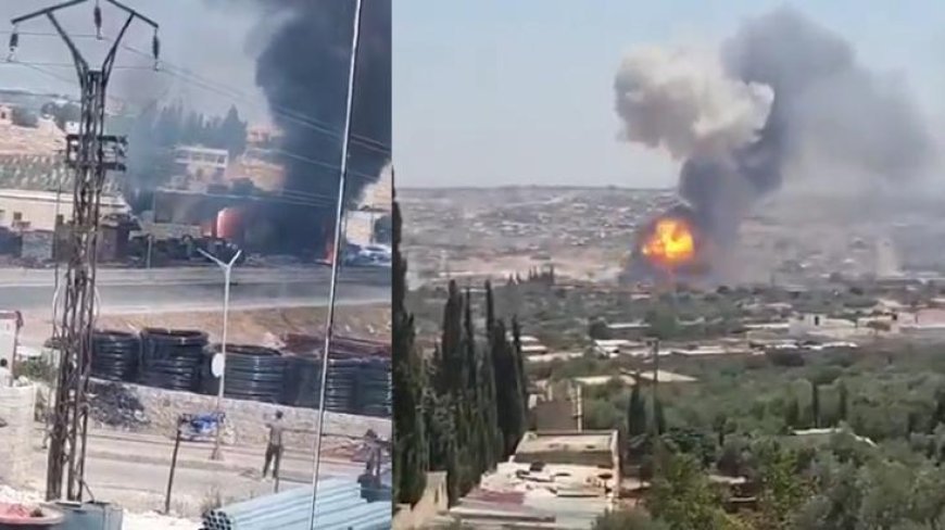 Suriye'de şiddetli patlama! Çok sayıda yaralı var
