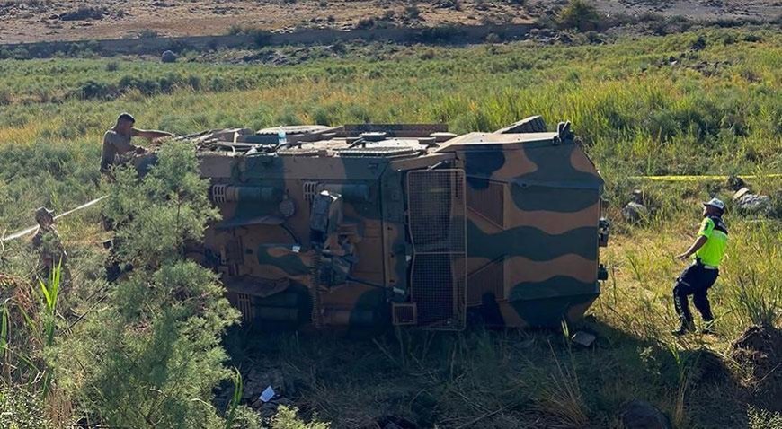 Iğdır'dan acı haber! Askeri araç devrildi: 1 şehit, 2 yaralı