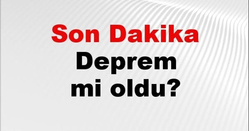 Son dakika Çanakkale'de deprem mi oldu? Az önce deprem Çanakkale'de nerede oldu? Çanakkale deprem Kandilli ve AFAD son depremler listesi 12 Eylül 2026