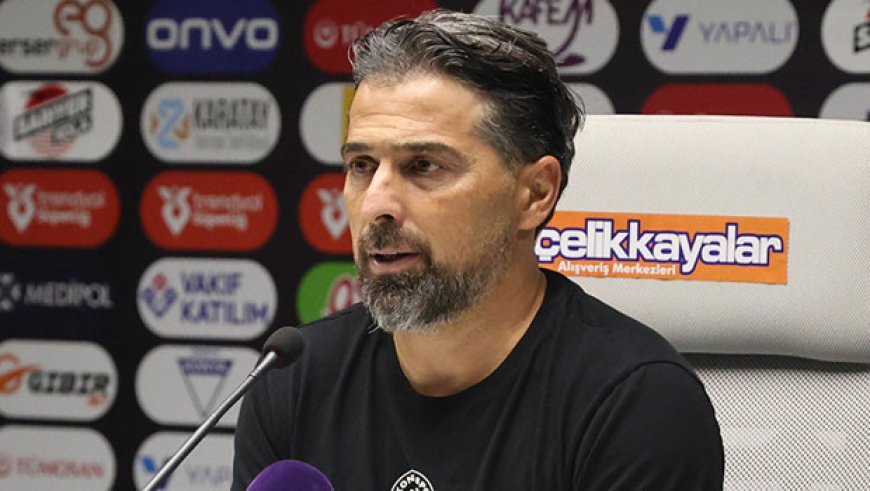 İlhan Palut: 'En kısa sürede düzlüğe çıkmalıyız!'