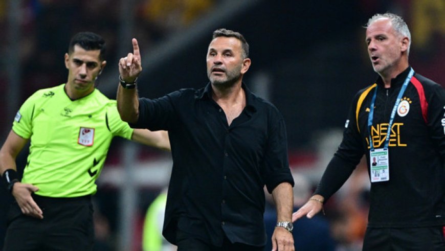 Okan Buruk: 'Benden çok Galatasaray'ın gücü bu!'
