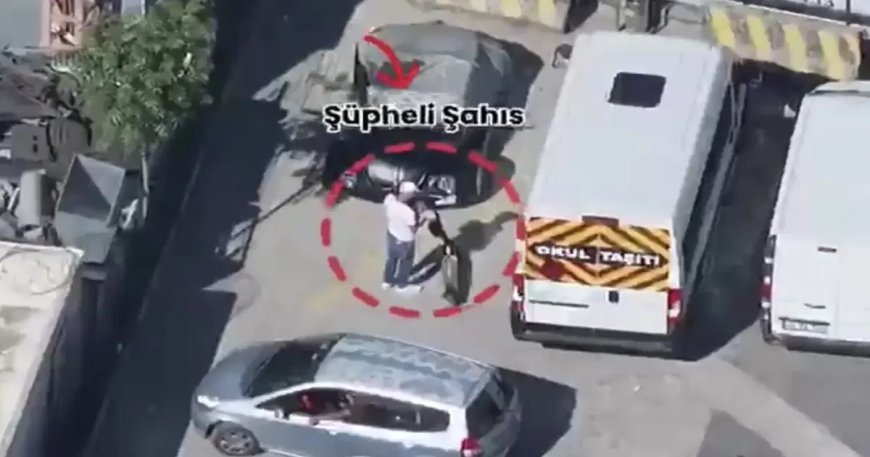 Sancaktepe'de film gibi kovalama: Skuterle kaçan şüpheli dronla yakalandı!