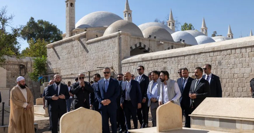 Bakan Fidan'ın Suriye ziyareti. "Cumhurbaşkanımızın Şam’a gerçekleştireceği ziyareti ele aldık"