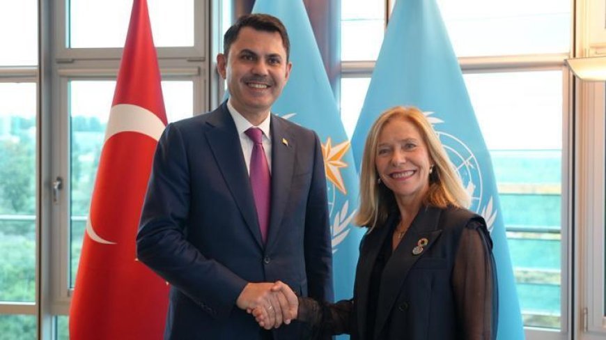 Bakan Kurum, Cenevre’de WMO Genel Sekreteri Saulo ile görüştü