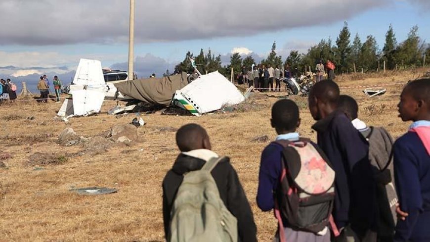 Kenya'da uçak kazası: 2 ölü