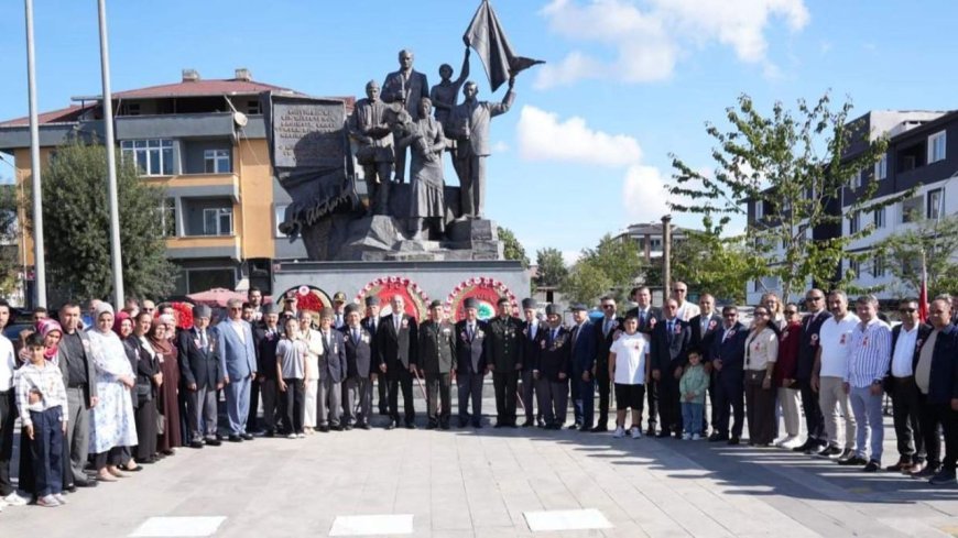 Ergene'de Gaziler Günü kutlaması
