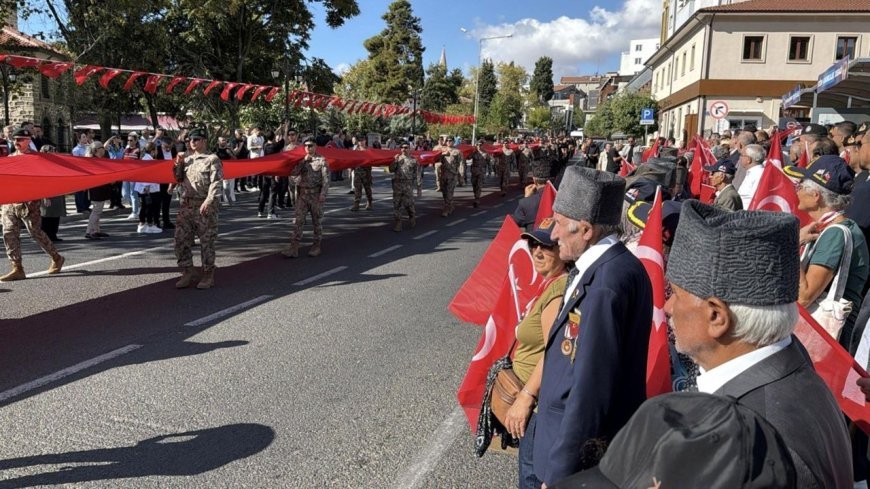 Tekirdağ'da 'Gaziler Günü Yürüyüşü' gerçekleştirildi