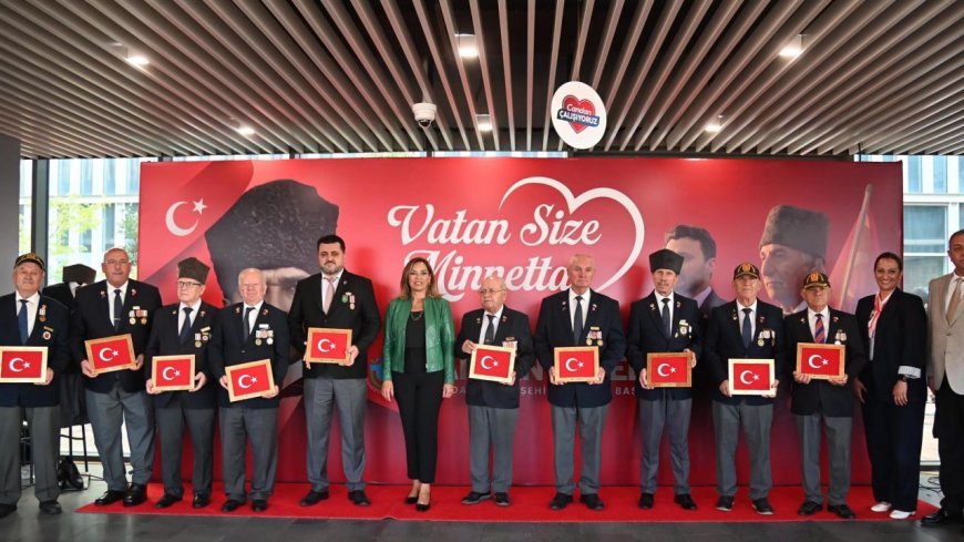 Tekirdağlı gaziler 'Vefa Sofrası'nda bir araya geldi