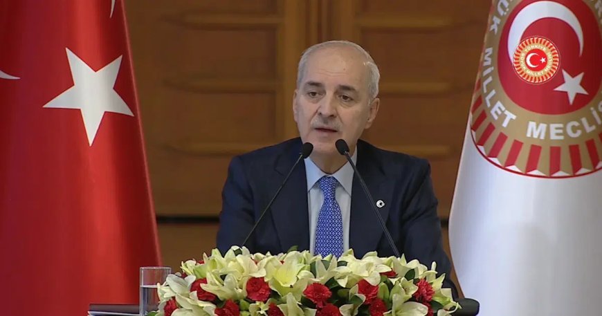 TBMM Başkanı Kurtulmuş: Terörsüz Türkiye yasasının uygulanması için örgüt silah bırakmalı