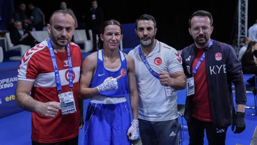 Milli boksör Hatice Akbaş, Avrupa şampiyonu oldu!