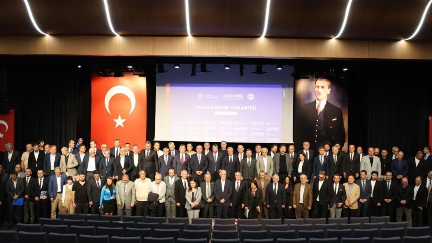 Trakya sanayisinin sorunları Çorlu'da masaya yatırıldı