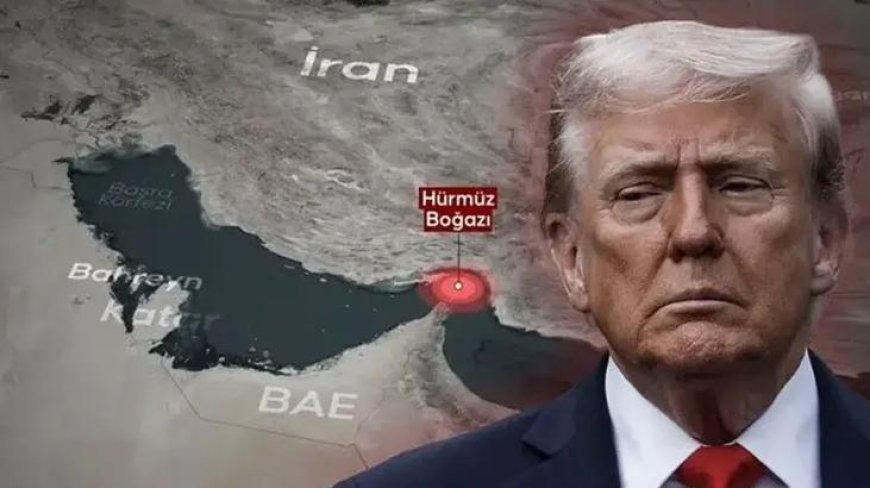 Trump'tan 'Hürmüz Boğazı' açıklaması! 'Rekor miktarda petrol taşıdık'