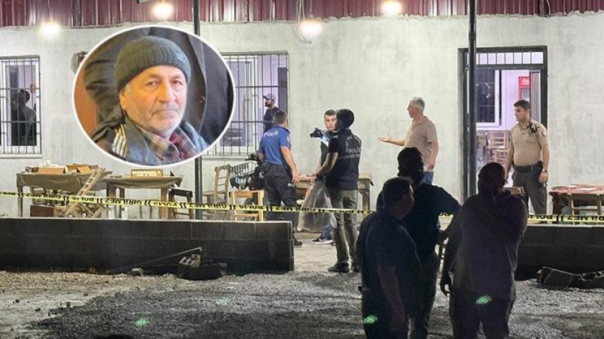 Mersin'de kahvehaneye silahlı saldırı! Ölü ve yaralılar var