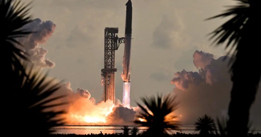 SpaceX, motor arızasına rağmen Starship'i ilk kez yörüngeye yerleştirdi