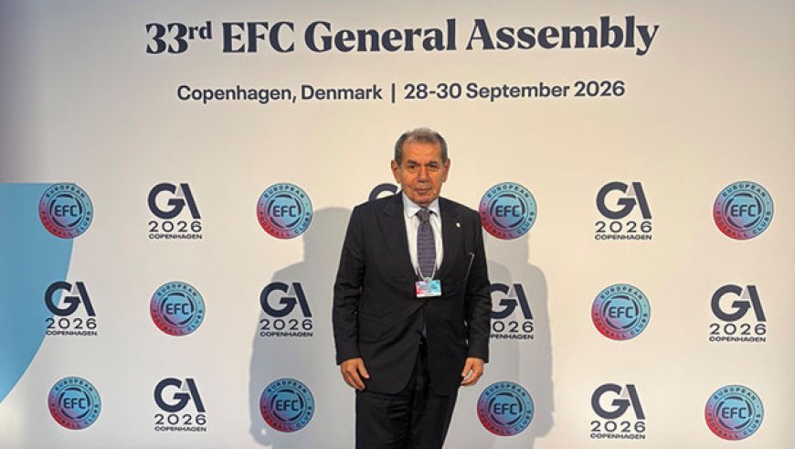 Dursun Özbek, EFC yönetim kuruluna seçildi!