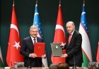 Cumhurbaşkanı Erdoğan, Özbekistan Cumhurbaşkanı Mirziyoyev ile görüştü. 5 anlaşma imzalandı