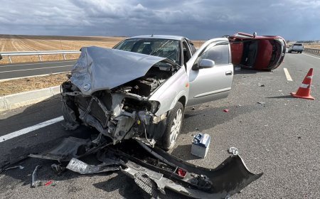 Çorlu'da Feci Kaza, 4 Yaralı
