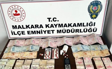 Malkara'da polisin uyuşturucu satarken yakaladığı şüpheli tutuklandı