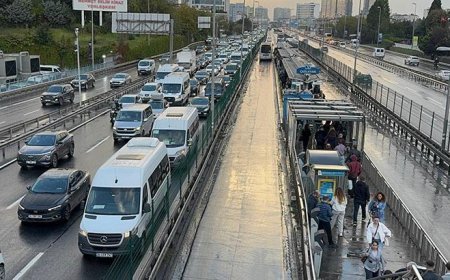 İstanbul'da iş çıkışı yoğun trafik! Yüzde 89'a çıktı