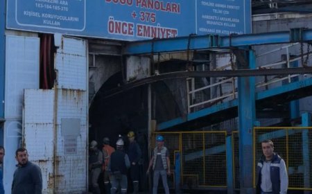 Manisa Soma'da maden ocağında göçük. 1 işçi hayatını kaybetti