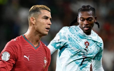 Rafael Leao'dan Ronaldo açıklaması! 'Bu bizi ilgilendiren bir konu değil'