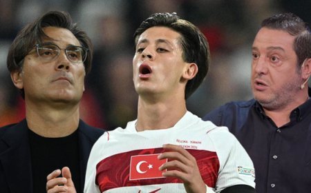 Belçika - Türkiye maçı sonrası Nihat Kahveci'den Montella'ya tepki: 'Arda Güler'in anası ağladı!'