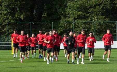 A Milli Takım'ın İtalya maçı mesaisi başladı!