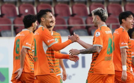 Alanyaspor hazırlık maçında Amed Sportif Faaliyetler'i yendi!