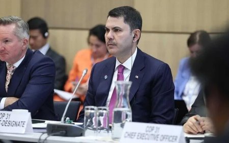 Bakan Kurum, Pre-COP Zirvesi'ne başkanlık edecek