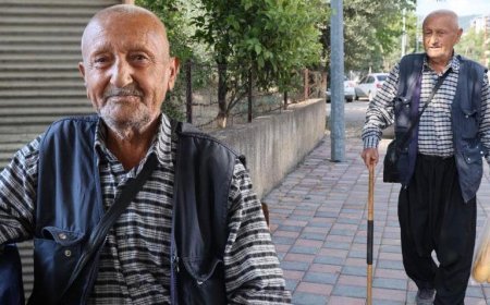 86 yaşında her sabah aynı rota: Biz 50 yaşındayız, onun gibi değiliz