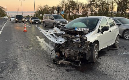Tekirdağ'da iki otomobil çarpıştı; 5 yaralı