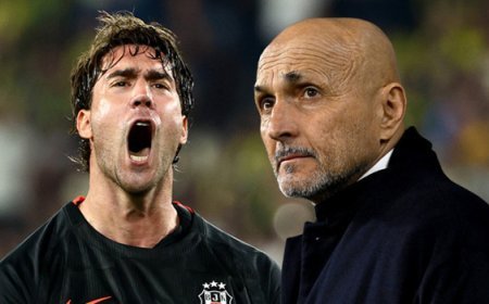 Luciano Spalletti'den Dusan Vlahovic açıklaması!