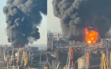 Karadeniz'de ticari gemide çıkan yangında 2 kişi öldü, 11 kişi yaralandı