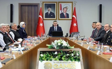 İçişleri Bakanı Çiftçi başkanlığında 'asayiş' konulu güvenlik toplantısı yapıldı