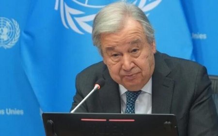BM Genel Sekreteri Guterres Gazze'de kalıcı ateşkes ve insani yardım çağrısında bulundu
