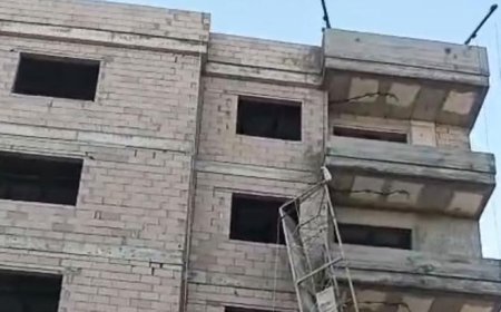 Mersin'de acı olay! İnşaat iskelesinden düşen iki kardeşten biri yaşamını yitirdi