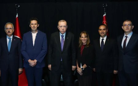 Cumhurbaşkanı Erdoğan, SpaceX üst düzey yöneticilerini kabul etti