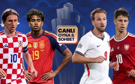 Uluslar Ligi maçlarının heyecanı canlı sohbet ile Misli’de