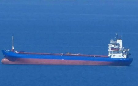 Karadeniz'de İHA ile vurulan gemi battı! Mürettebat kayıp