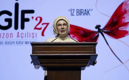 Emine Erdoğan: Sahici iz bırakmak irade gerektirir