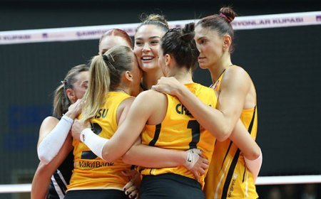 Şampiyonlar Kupası’nın sahibi Vakıfbank!