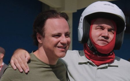 Görme engelli Levent Karadöl, Felipe Massa ile İstanbul'da piste çıktı