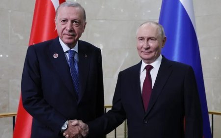 Cumhurbaşkanı Erdoğan Putin ile görüştü