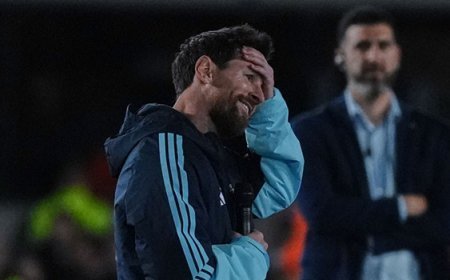 Messi'den görkemli veda