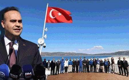 Bakan Kacır, Türk ve yabancı astronotlar ile Salda Gölü'nde Bilim Merkezi açtı