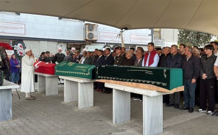 Girne'deki gemi kazasında cansız bedenine ulaşılan Orhan Bekret, Çorlu'da toprağa verildi