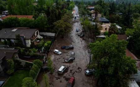 Şili'de sel felaketi! Acil durum ilan edildi, mahsur kalanlar var
