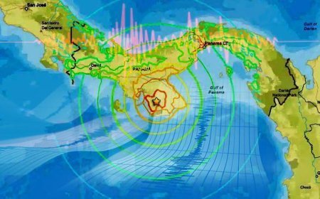 Panama'da 7,7 büyüklüğünde şiddetli deprem! Pasifik kıyılarına tsunami uyarısı yapıldı