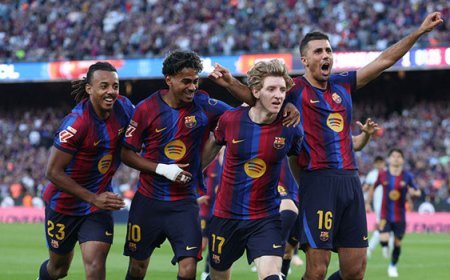 Galatasaray'ın rakibi Barcelona, 3 puanı 3 golle aldı!