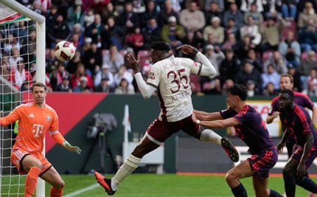 Bayern Münih 5. saniyede gol yediği maçta berabere kaldı!